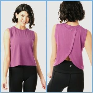 Zyia Light Purple Elegant Muscle Tank size L -NWT